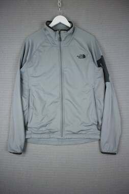 The North Face Mens Large Zip Up Jacket Grey